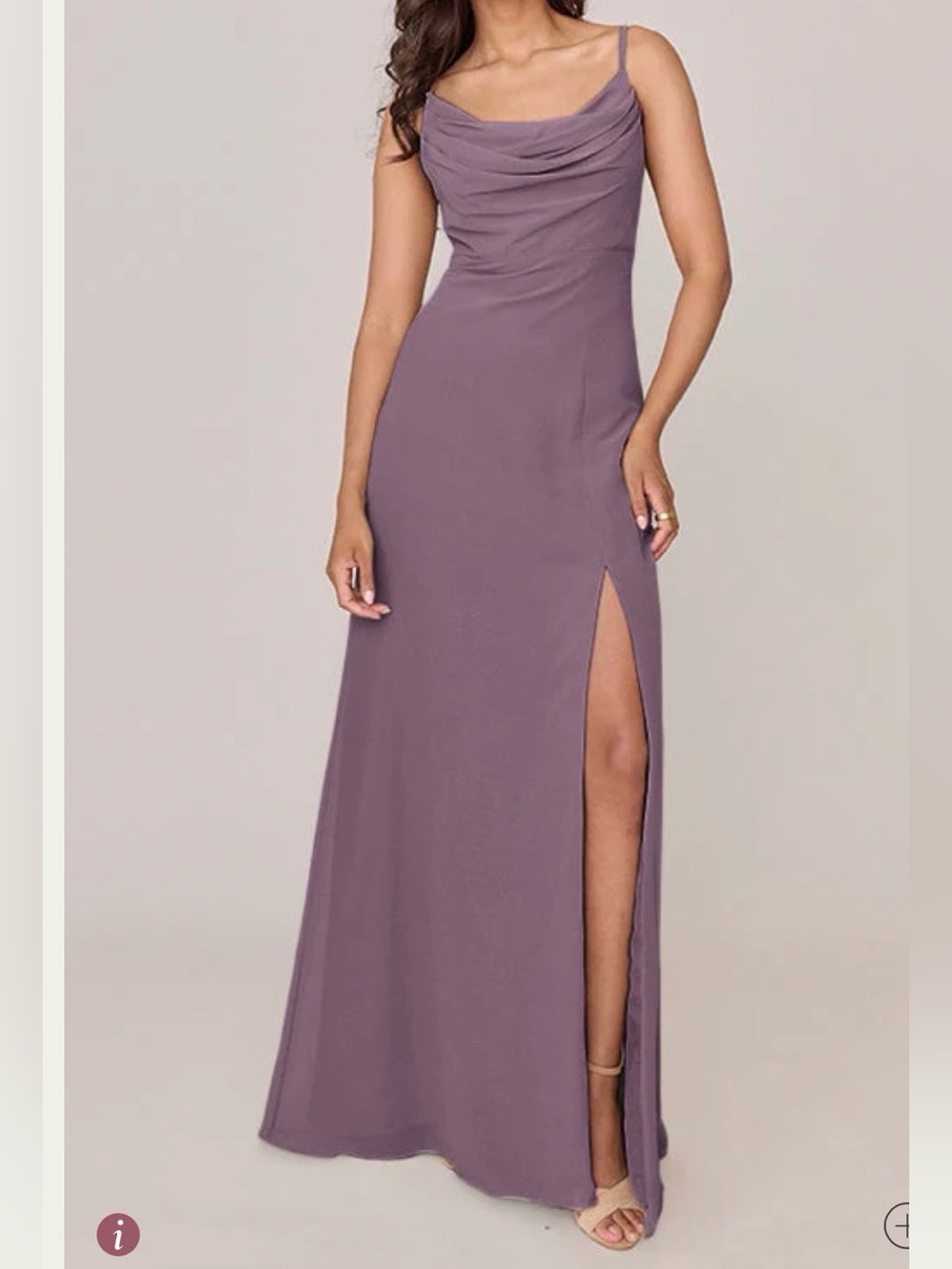 Revelry Ember Chiffon Dress - Size 8